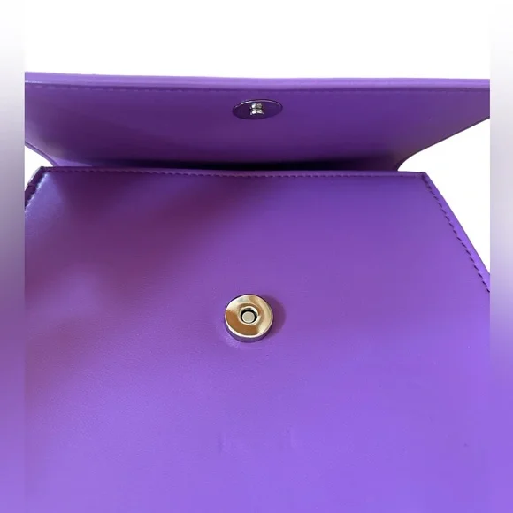 HOUSE OF WANT Vegan Leather Newbie Satchel Bag, purple - Picture 5 of 13